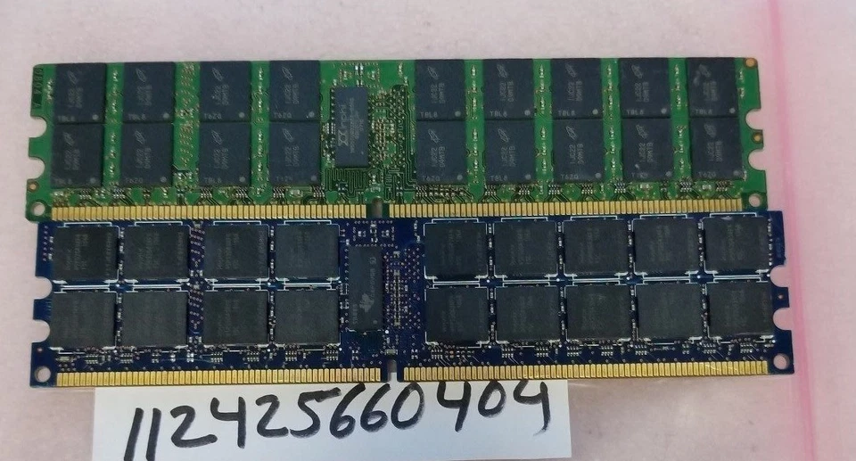  16GB KIT 2X  8GB DDR2 PC2 PC2-5300P DDR2-667MHZ  RAM FOR DELL POWEREDGE 2970  - Image 1 of 1