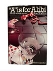 A Is For Alibi By Sue Grafton (1982, Hardcover) Dust Jacket - First Edition