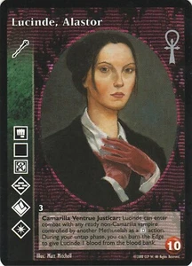 VTES Lucinde, Alastor x1 Ventrue BSC Jyhad - Imagen 1 de 1