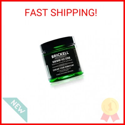 Exfoliante facial renovador Brickell para hombre, exfoliante profundo natural y orgánico Foto 1 de 2