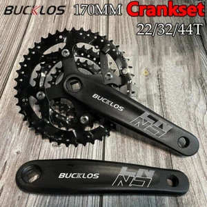 Juego de bielas para bicicleta BUCKLOS 104/64BCD MTB 22/24/26/32/38/42/44T Bike Chai - Imagen 1 de 21