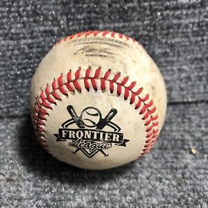 Frontier League Baseball BP/Game Used Baseball Wilson