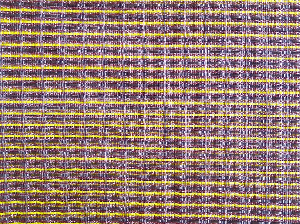 1yard 36''x60'' Oxblood Stripe Grill Cloth for Fender 57 Deluxe Cabinet