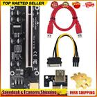 10Ver 009S Plus PCIe Riser PCI Express 1x to 16X Adapter SATA 15Pin to 6Pin