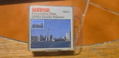 Sunpak Pictures Plus Filter Cpol Circular Polarizer 58mm - Image 1 of 4
