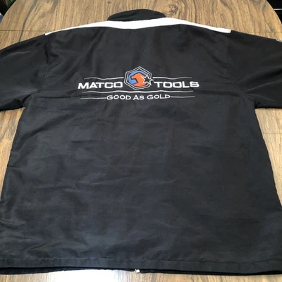 Matco Tools Jacket Embroidered Good As Gold Full Zip Sz 3XL Windbreaker Light - Image 1 of 4