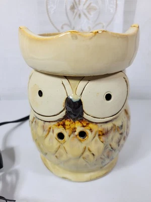 2013-Intertek aquecedor de óleo de vela coruja cera/vela 6" testado - Imagem 1 de 4