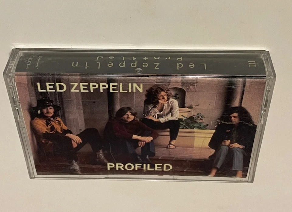 Led Zeppelin Profiled Music Interview Cassette Tape 1990 Atlantic Records - Image 1 of 1