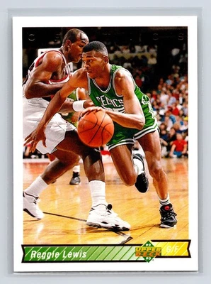 1992-93 Upper Deck - Reggie Lewis #120 - Image 1 of 2