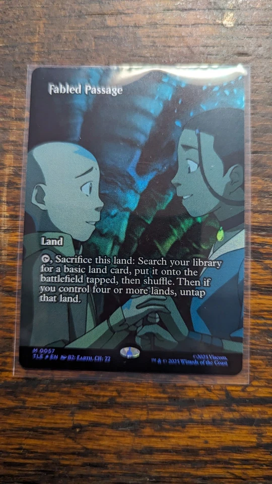 Fabled Passage (Borderless Foil) Mythic MTG Avatar Eternal - Image 1 of 1