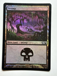 Swamp () Magic 2010 (M10) 239 Foil MTG Card LP-NM - Picture 1 of 2