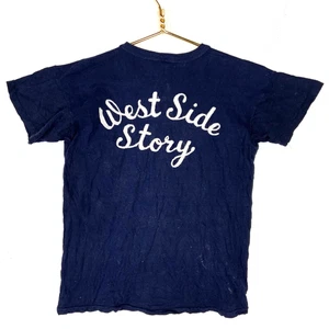 Vintage 1960s West Side Story T-Shirt Small Chain Stitch Made Usa Movie Mason - Picture 1 of 3