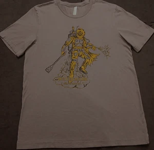 Unisex Lg Watermark Brewing Co Graphic Scuba Warrior Beer Collection T Shirt - Picture 1 of 6