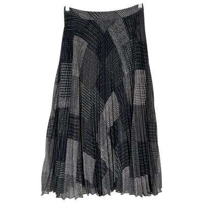 Lauren Ralph Lauren Pleated Patchwork Maxi Skirt Size 4 Preppy Sophisticated NWT - Image 1 of 4