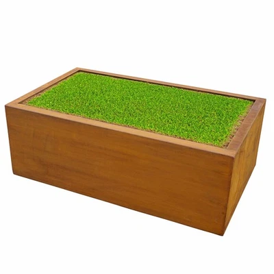 YERD CortenBOX: Cortenstahl Beet-Einfassung / 35cm Hochbeet echter Corten Stahl - Bild 1 von 4