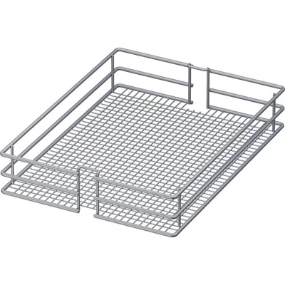 Vatuh Sagel VS-Tal Larder Einhängekorb Hochschrank Korb Saphir KB 300 mm silber - Bild 1 von 2