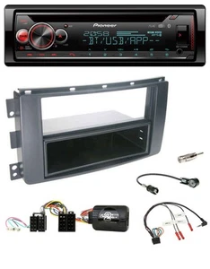 Pioneer Lenkrad DAB CD Bluetooth USB Autoradio für Smart ForFour 2004-2006 schwa - Bild 1 von 9