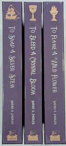 *SIGNED* To Bleed a Crystal Bloom Series (1-3) by Sarah A. Parker - Bookish Box! - Picture 1 of 10