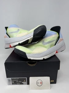 Nike Go Flyease Volt Celestine Blau Größe 9 Original Gebraucht Selten Niedrig Athletisch - Bild 1 von 10