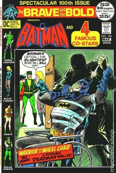 Brave and the Bold #100 VG/FN 5.0 1972 Stock Image Low Grade - Image 1 of 1