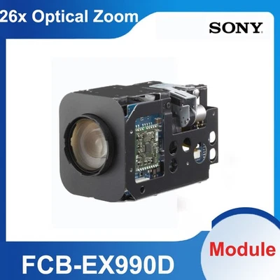 Sony FCB-EX990D CCD 26X Óptico + Zoom Digital 12X Color Cámara Módulo Bloque NTSC Foto 1 de 4