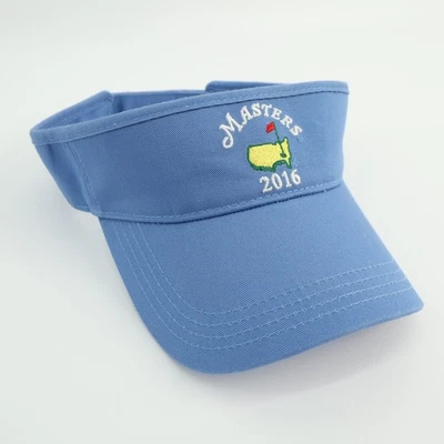 Masters Golf Visor 2016 Augusta National American Needle Sombrero Gorra Azul Foto 1 de 4