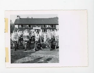 AMA Gypsy Tour Motorrad Sportereignis Oldtimer Schnappschuss Fundfoto 1957 - Bild 1 von 3