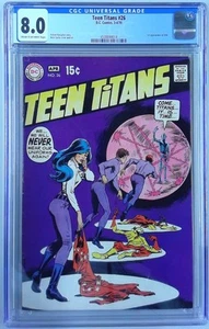 TEEN TITANS (1966) 26 CGC 8.0 1ST APPEARANCE MALCOLM DUNCAN (VOX) (SLAB GRADE) - Bild 1 von 1