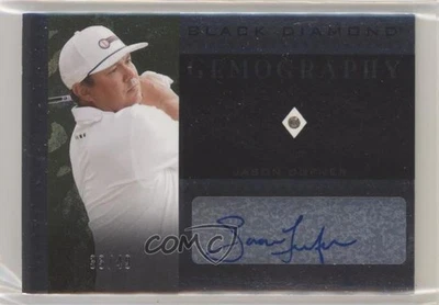 2021 Upper Deck Artifacts Black Diamond Gemography /49 Jason Dufner #BDG-JD Auto - Image 1 of 2