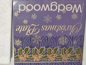 1974 Wedgwood Blue & White Jasperware Houses Of Parliament Christmas Plate 8” - Picture 1 of 14