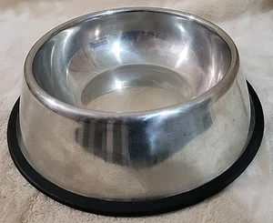 AmazonBasics BXG-02 Stainless Steel Dog Bowl - Large - 7" Inch - Picture 1 of 3