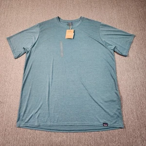 Camiseta diaria Patagonia XL Capilene Cool azul humedal para hombre - Imagen 1 de 9