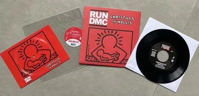 Run DMC: Christmas In Hollis, 7" NEAR MINT! audible Postcard, RSD! - Bild 1 von 4