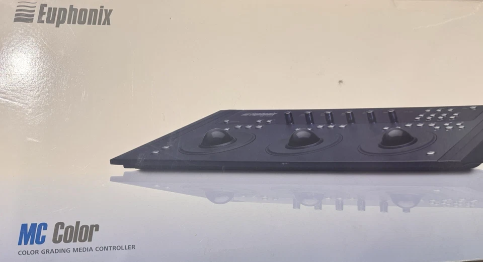 Superficie de control Trackball Euphonix by Avid MC clasificación de color completa, como nueva Foto 1 de 1