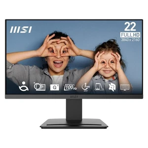 MSI 22 Inch Monitor PRO MP223 E2 Full HD 1080P 100Hz 3840 x 2160 LED Monitor U - Picture 1 of 4