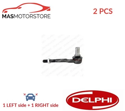 TRACK ROD END RACK END PAIR FRONT DELPHI TA2383 2PCS FOR SEAT EXEO,EXEO ST - Image 1 of 4