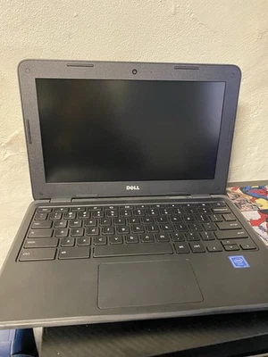 Dell Chromebook 11 3180 11.6" (16GB eMMC, Celeron 1.6GHz, 4GB RAM) NO CHARGER - Image 1 of 4