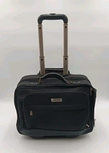 Kenneth Cole Reaction Maletín Suave con Ruedas Bolsillo Negro de Viaje - Imagen 1 de 9