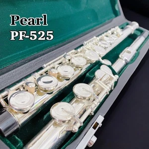 Pearl Flute Quantz PF-525 Silver E Mechanism Headjoint Wind Instrument - Picture 1 of 10