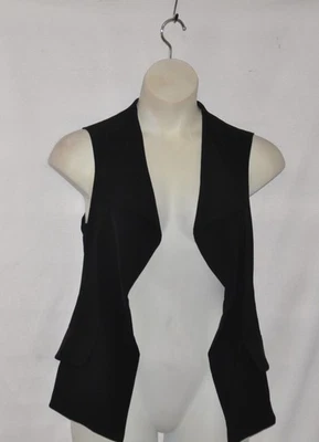 Aliro Open Front Vest Size 6 Black - Image 1 of 2