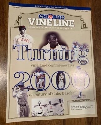 December 1999 Chicago Cubs Vine Line Magazine - Vol 14, No 12 - Turning 2000 - Image 1 of 4