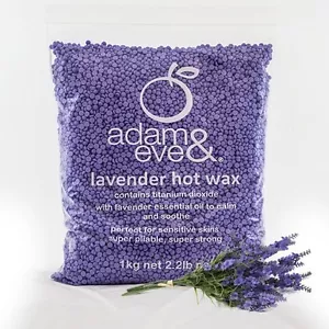 Adam & Eve JAX WAX ALPINE BLUEBELL Lavender Hot Wax Beads 1kg FREE POSTAGE - Picture 1 of 2