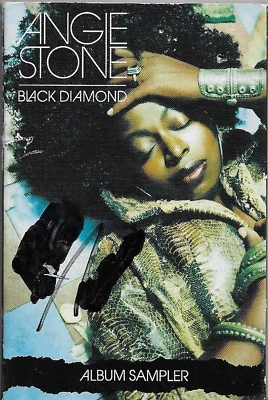 Angie Stone ‎Black Diamond CASSETTE PROMO ALBUM SAMPLER Hip Hop RnB/Swing Neo So - Image 1 of 3
