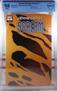 🟡 CBCS 9.8 EXTREME CARNAGE SCREAM #1 SYMBIOTE 1:50 VARIANT Venom Spider-Man cgc - Picture 1 of 8