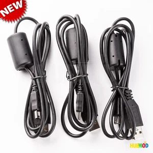 Lot of 3 3ft Mini USB Data Sync Charger Charging Cable Cord SatNavs, Dash Cam - Picture 1 of 2