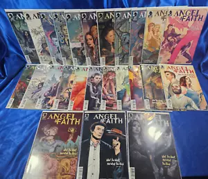 ANGEL & FAITH Season 9 2011 COMPLETE Comic Book SET 1-25 Dark Horse Comics - Picture 1 of 1