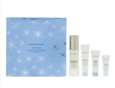 🆕️💯bareMinerals Give Good Skin набор из 4 предметов смесь и слой для ухода за кожей ~ новый в коробке - Изображение 1 из 4