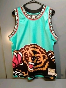 Mitchell & Ness Hardwood Classics Memphis Grizzlies Mens XL Big Face - Picture 1 of 9