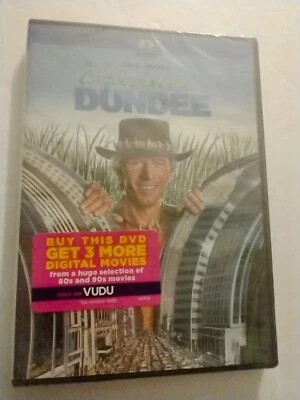 Crocodile Dundee Paul Hogan DVD New Sealed Widescreen - Imagem 1 de 2