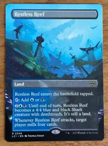 MTG Lost Caverns Of Ixalan, Restless Reef - Borderless - Picture 1 of 1